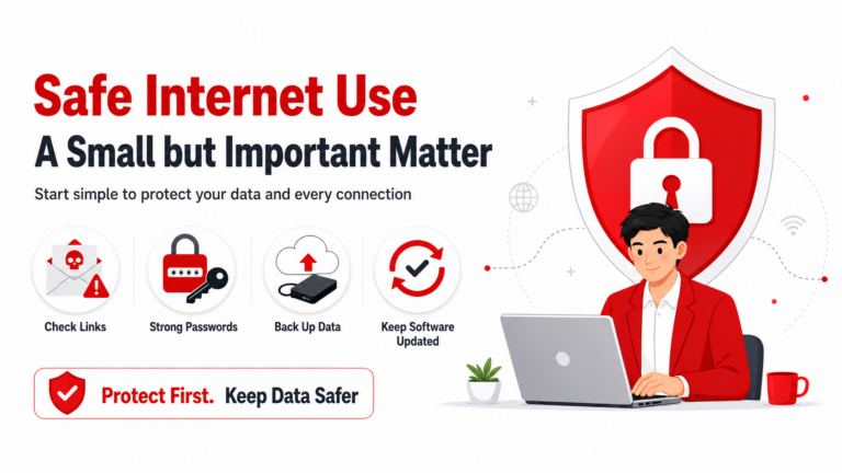 Safe Internet Use A Small but Important Matter