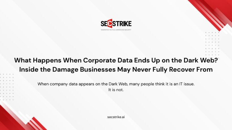 What Happens When Corporate Data Ends Up on the Dark Web?